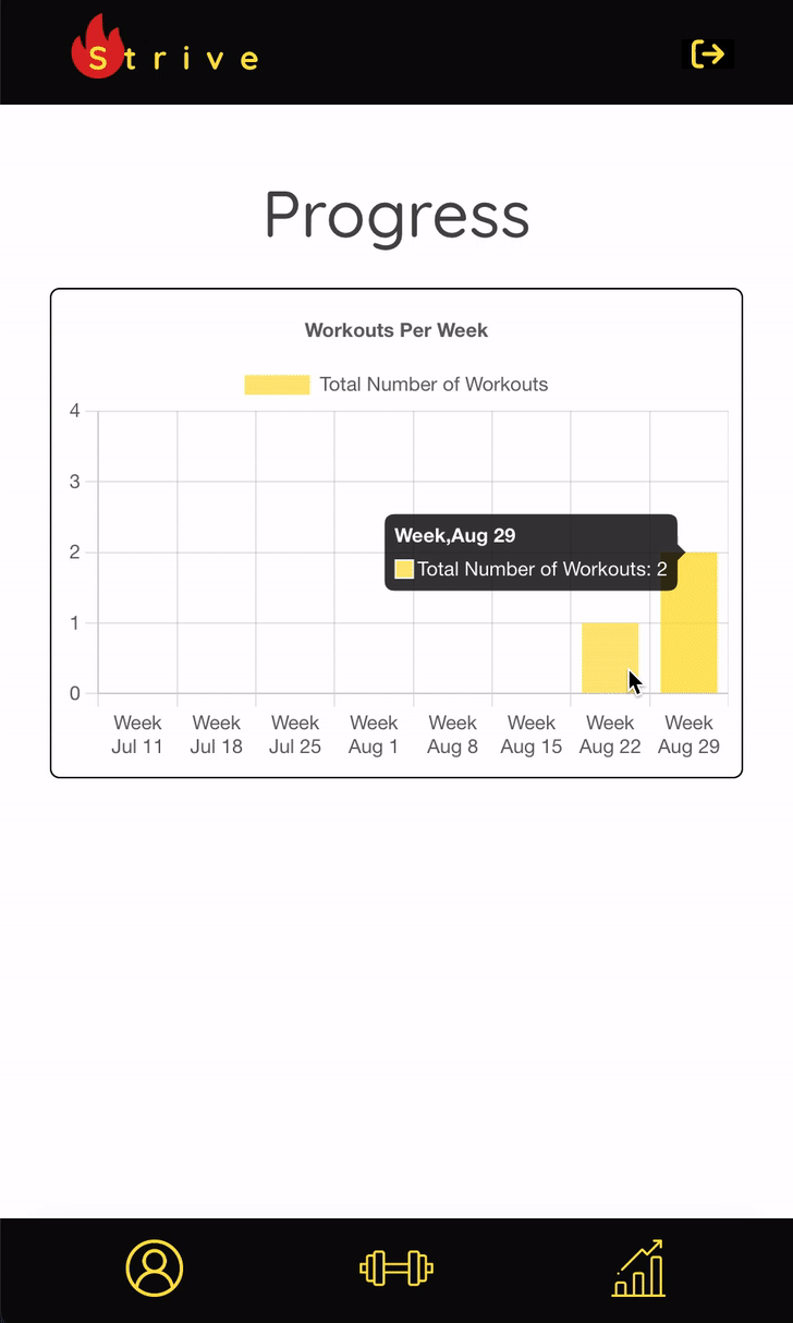 Strive - Workout Tracker preview